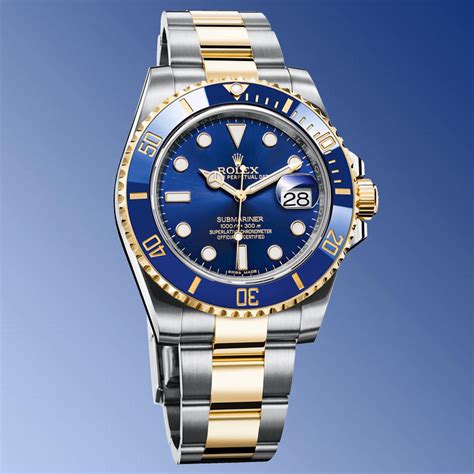 rolex submariner oyster perpetual date gold|rolex submariner date 41mm price.